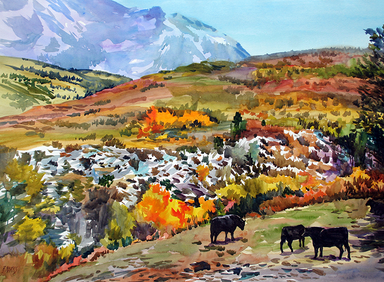 Mountain Color - Bernard Marks Fine Art