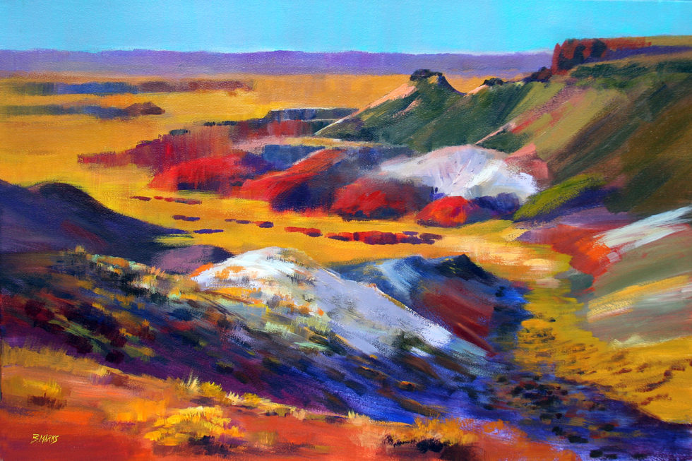 Painted Desert Impressions - Bernard Marks Fine Art