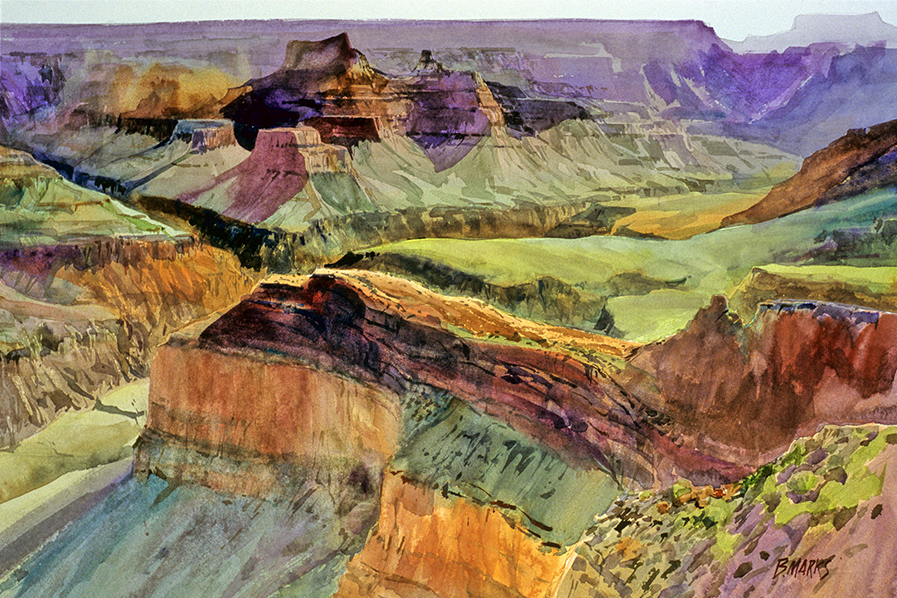 Grand Canyon Confluence - Bernard Marks Fine Art